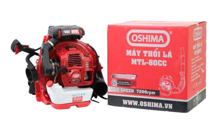 Máy Thổi Lá OSHIMA MTL80cc 3.0kW Đỏ 2 Thì (H016-0003)